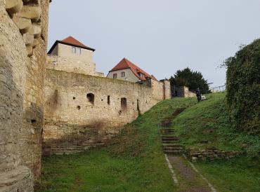Кверфуртский замок (Германия), ноябрь 2017 г.